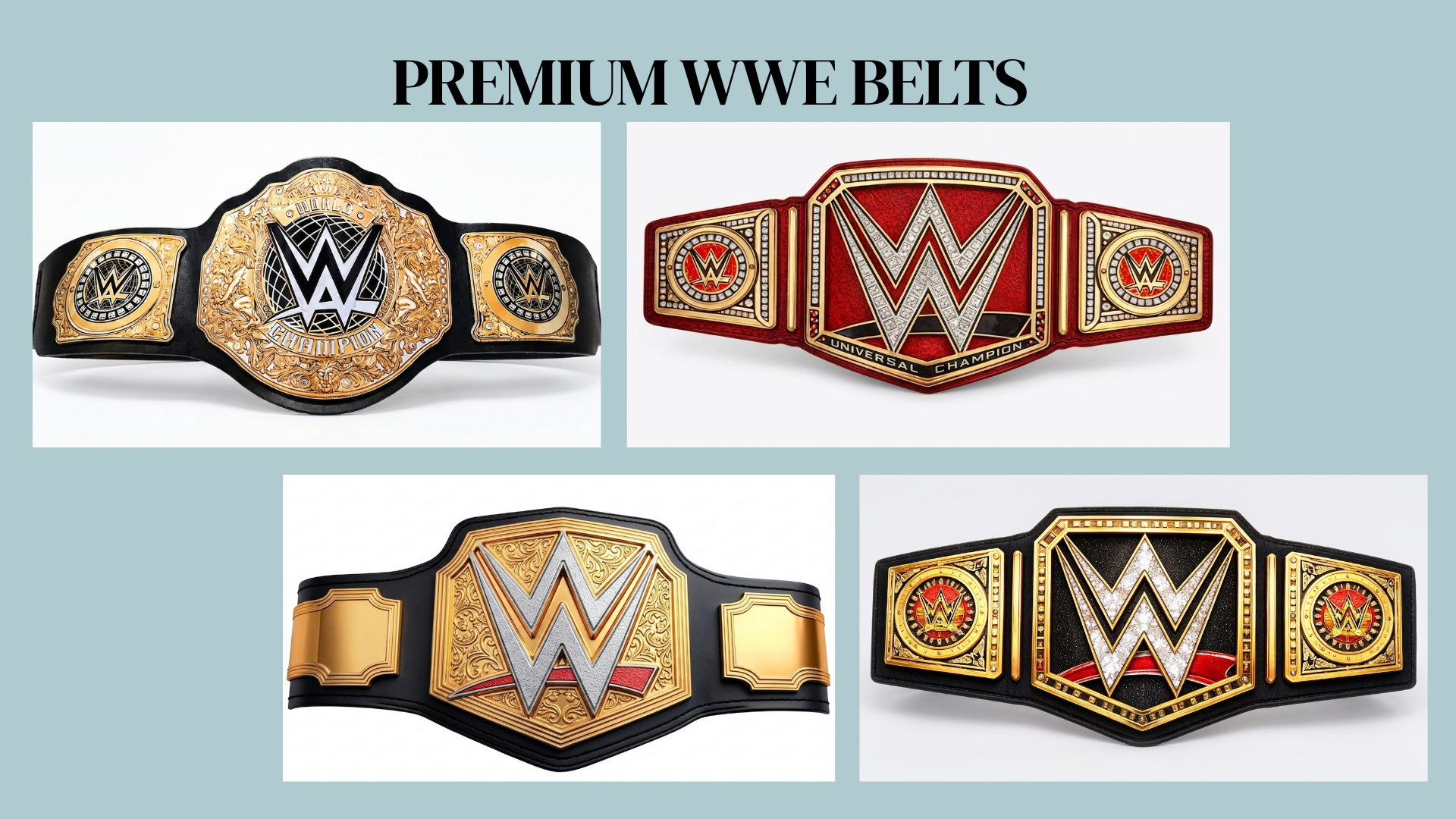 WWE Champion Belts