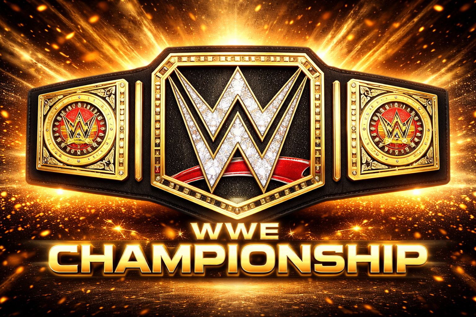 WWE Championship Replica Title Belt