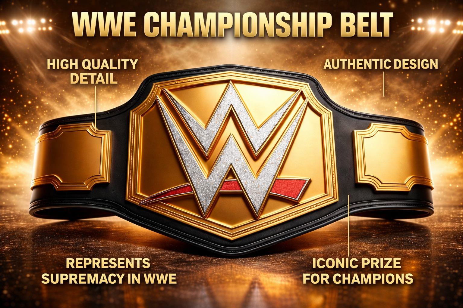Undisputed WWE Championship Replica Title Belt