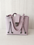 Womens Purses and Handbags Shoulder Bags Ladies Designer Top Handle Satchel Tote Bag - Light Purple