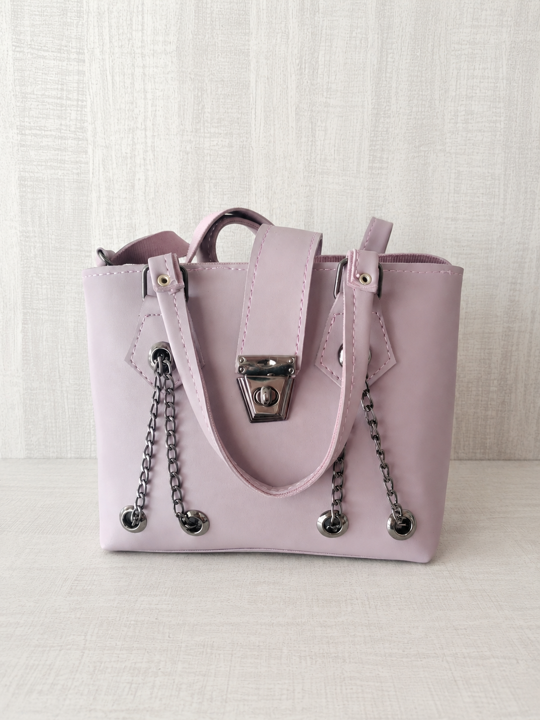 Womens Purses and Handbags Shoulder Bags Ladies Designer Top Handle Satchel Tote Bag - Light Purple