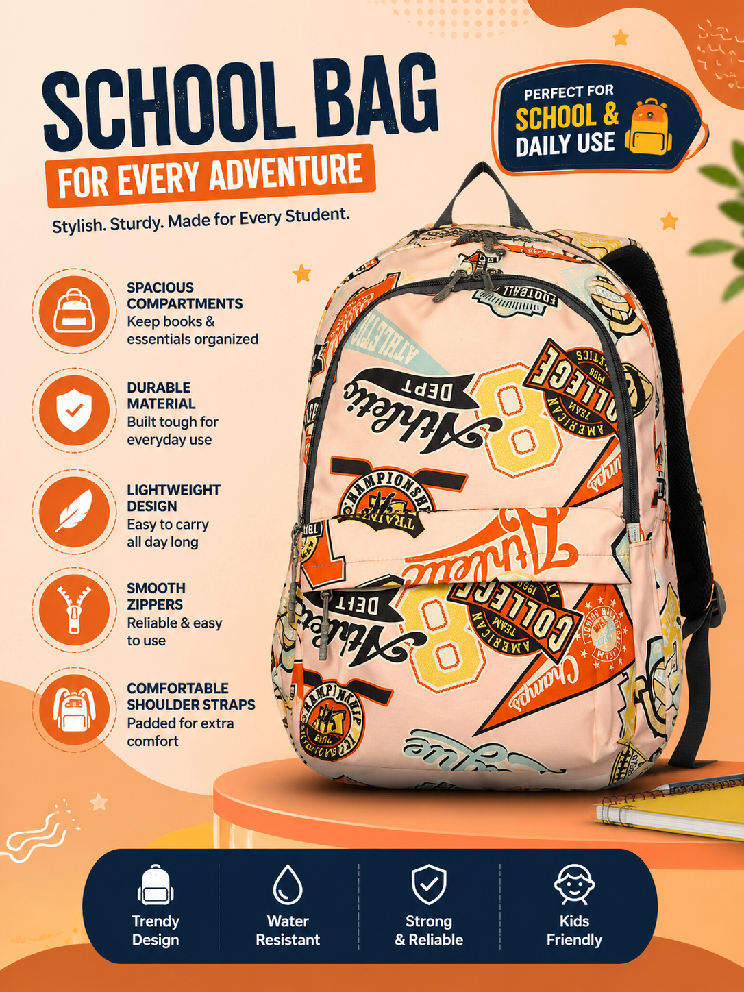 Top Ranked Style Bag School Bags