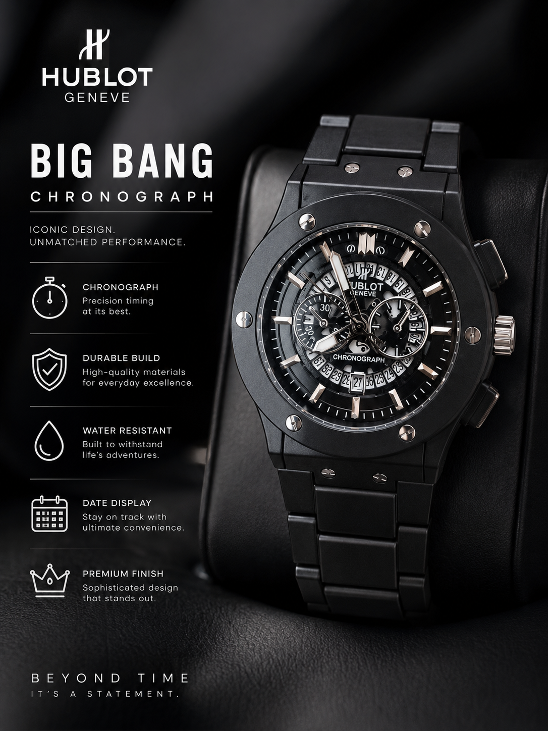 Hublot Big Bang Unico Black Magic Ref.: 411.CI.1170.RX – 45mm