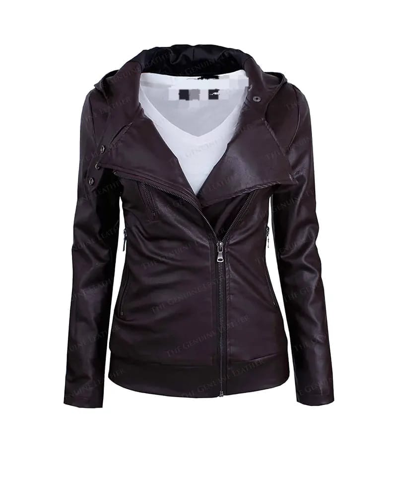 Women shorts Leather Jacket