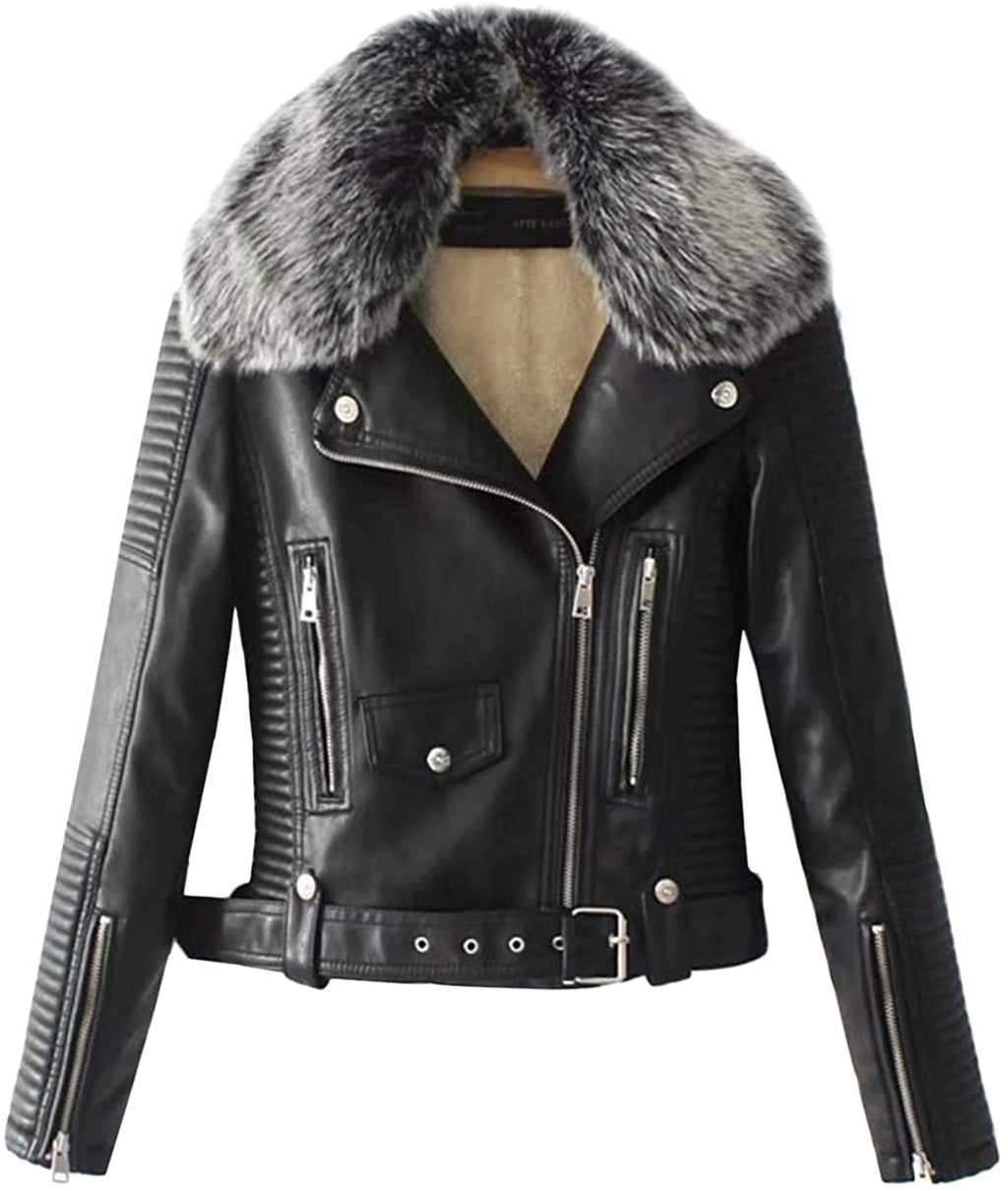 Women shorts Leather Jacket