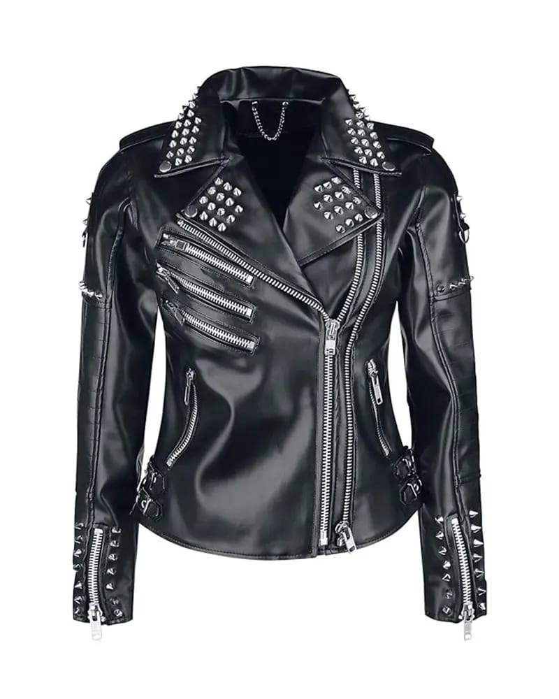 bikers women Leather Jacket