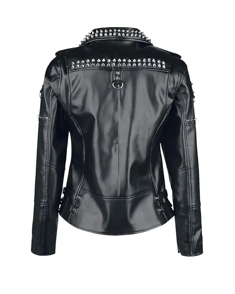 bikers women Leather Jacket