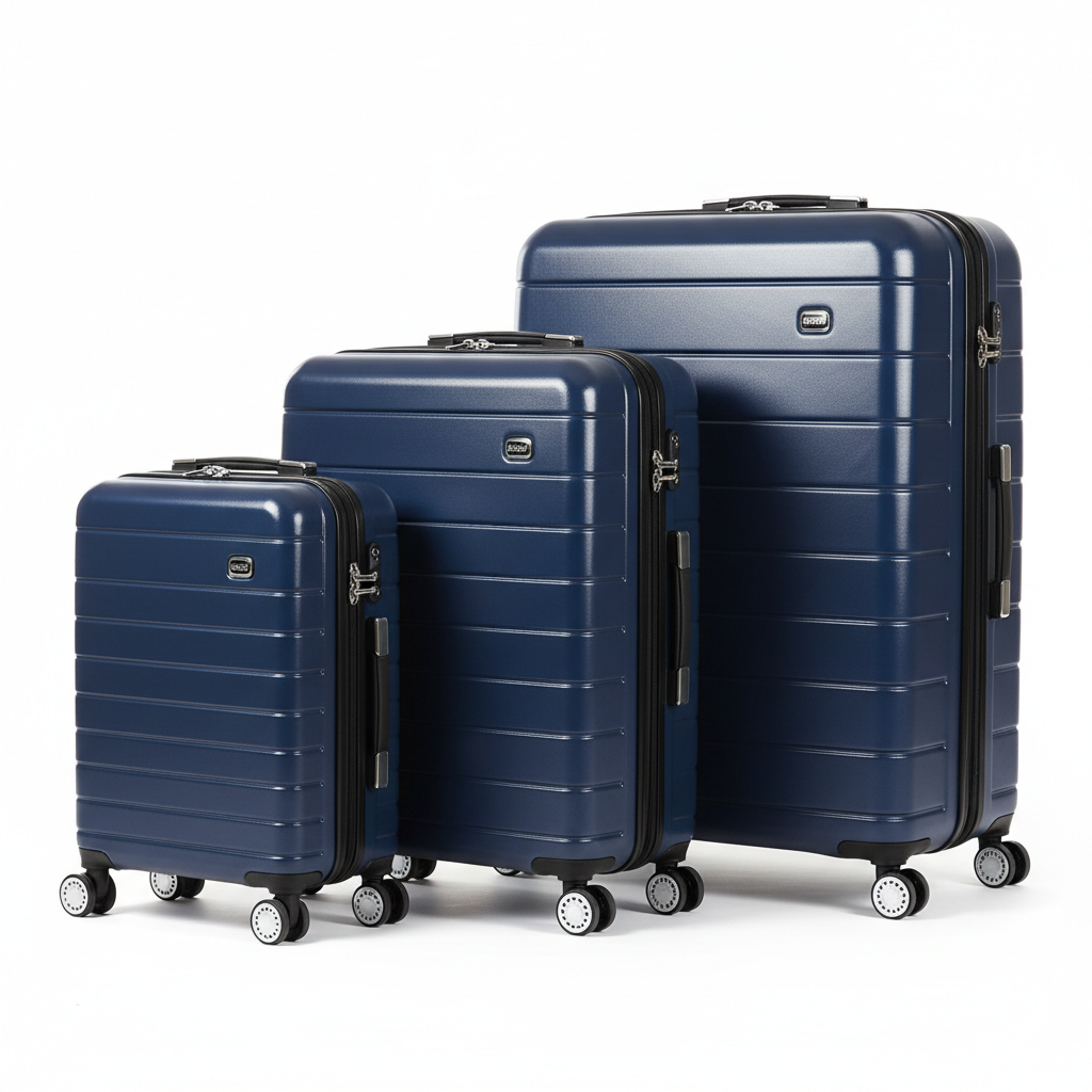 Hard-shell 3pc trolley bags